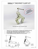 Single 4" (100mm) Machinist Clamp Partial Kit