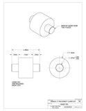 Single 4" (100mm) Machinist Clamp Complete Kit