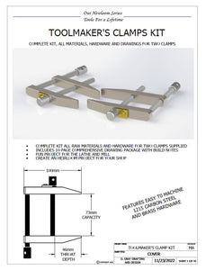 Our Toolmaker's Clamp Kit drawings are now available in metric!