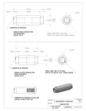 PAIR 3" (75mm) MACHINIST CLAMPS DRAWINGS ONLY