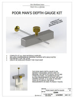 Poor Man's Depth Gauge Drawings Only