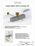 Poor Man's Depth Gauge Complete Kit